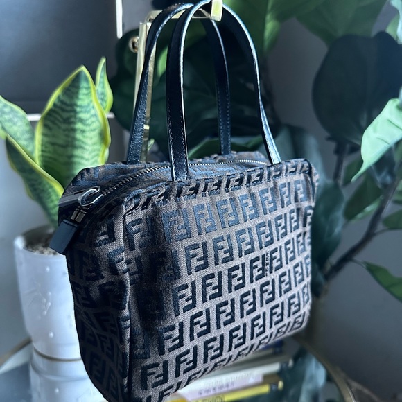 Fendi Zucchino Mini Hand Bag - Picture 2 of 9